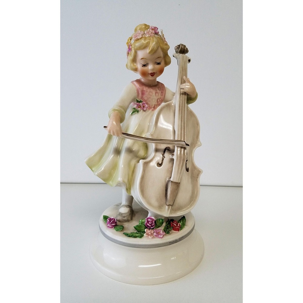Goebel Lore 249 Girl with Cello "Cello Recital" A145 Germany 1970